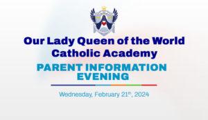 Parent Information Evening (Wednesday, February 21th, 2024)