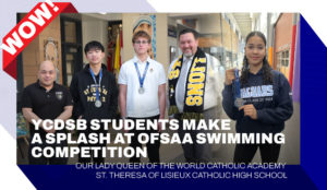 YCDSB Students Make a Splash at OFSAA Swimming Competition